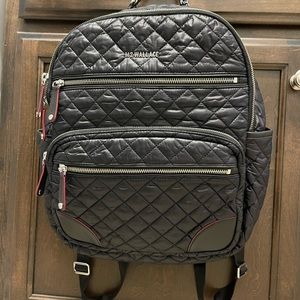 MZ Wallace Crosby Traveler backpack in black